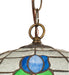 Meyda Tiffany - 237174 - One Light Pendant - Roseborder - Antique Brass