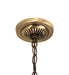 Meyda Tiffany - 237174 - One Light Pendant - Roseborder - Antique Brass