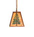 Meyda Tiffany - 240017 - One Light Pendant - Tall Pines - Vintage Copper