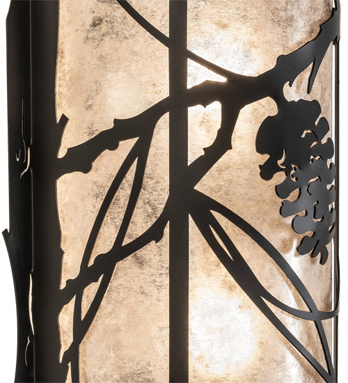 Meyda Tiffany - 241457 - Two Light Wall Sconce - Whispering Pines - Mahogany Bronze