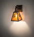Meyda Tiffany - 241798 - One Light Wall Sconce - Winter Pine - Cafe-Noir