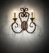 Meyda Tiffany - 242115 - Two Light Wall Sconce - Josephine - Crystal