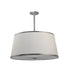 Meyda Tiffany - 244208 - Three Light Pendant - Cilindro - Brushed Nickel