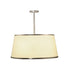 Meyda Tiffany - 244208 - Three Light Pendant - Cilindro - Brushed Nickel