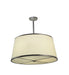 Meyda Tiffany - 244208 - Three Light Pendant - Cilindro - Brushed Nickel