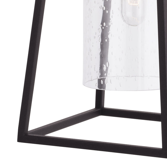 Vaxcel - T0585 - One Light Outdoor Wall Mount - Nash - Textured Black