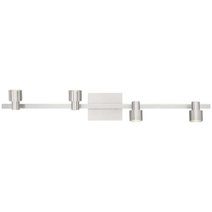 Access - 63074LEDDLP-BS - LED Track - Lincoln - Brushed Steel