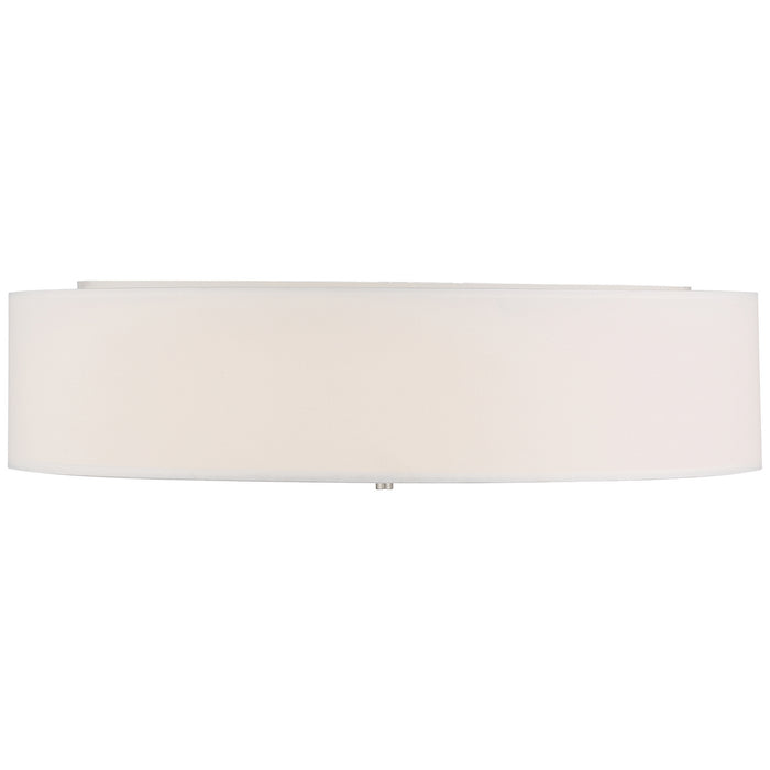 Access - 64064LEDDLP-BS/WH - LED Flush Mount - Mid Town - Brushed Steel