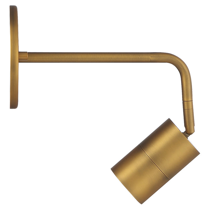 Access - 72010LEDDLP-ABB - LED Wall Or Ceiling Spotlight - Cafe Dual Mount - Antique Brushed Brass