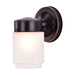 Nuvo Lighting - 60-6110 - One Light Outdoor Mason Jar - Mahogany Bronze