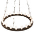 Meyda Tiffany - 240760 - LED Chandelier - Loxley - Steel,Oil Rubbed Bronze