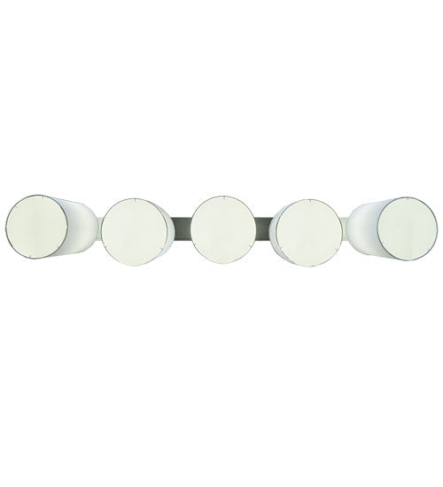 Meyda Tiffany - 244966 - Five Light Pendant - Cilindro - Nickel