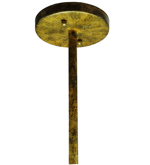 Meyda Tiffany - 245549 - Three Light Semi-Flushmount - Byzantine