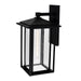 CWI Lighting - 0417W11-1-101 - One Light Outdoor Wall Mount - Crawford - Black