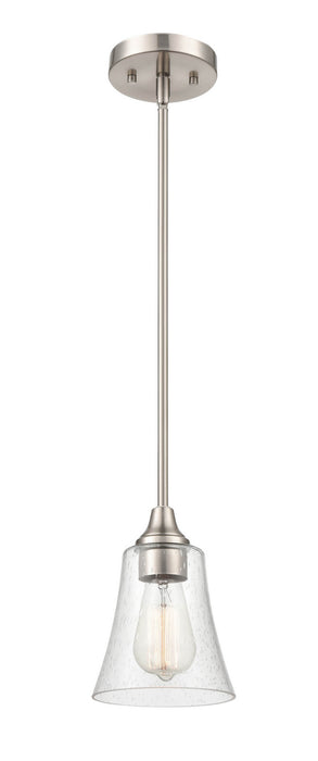Millennium - 2121-BN - One Light Pendant - Caily - Brushed Nickel