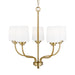 Generation Lighting - 3102805-848 - Five Light Chandelier - Windom - Satin Brass