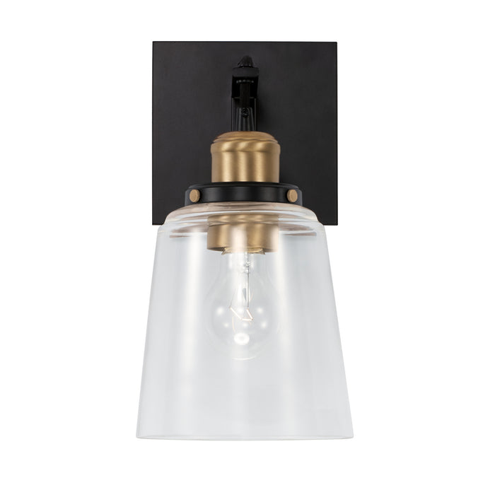 Capital Lighting - 3711AB-135 - One Light Wall Sconce - Independent - Aged Brass and Black