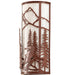 Meyda Tiffany - 240975 - Two Light Wall Sconce - Alpine - Rust