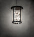 Meyda Tiffany - 241067 - Eight Light Pendant - Fulton - Craftsman Brown