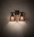 Meyda Tiffany - 242385 - Two Light Vanity - T`` Mission``