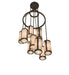 Meyda Tiffany - 245270 - Nine Light Chandelier - Cartier - Oil Rubbed Bronze