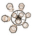 Meyda Tiffany - 245270 - Nine Light Chandelier - Cartier - Oil Rubbed Bronze
