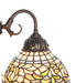 Meyda Tiffany - 245480 - Three Light Table Lamp - Tiffany Turning Leaf - Mahogany Bronze