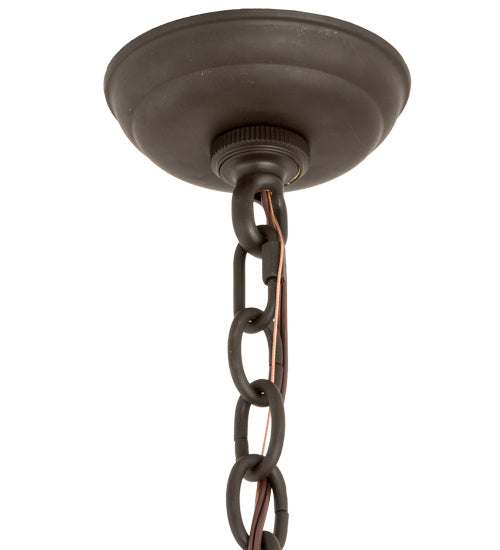 Meyda Tiffany - 245823 - One Light Pendant - Paramount - Burnished Brass