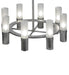 Meyda Tiffany - 246143 - Eight Light Chandelier - Farmington - Nickel