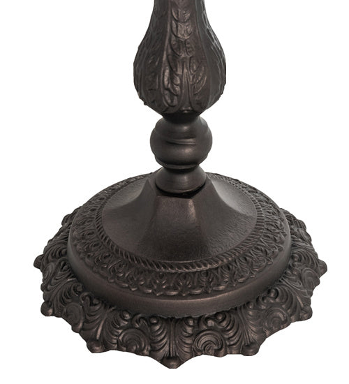 Meyda Tiffany - 67806 - Three Light Table Base - Classic - Mahogany Bronze