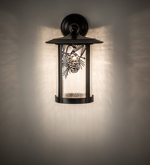 Meyda Tiffany - 91383 - One Light Wall Sconce - Fulton - Craftsman Brown