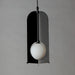 ET2 - E11090-92BK - LED Mini Pendant - Pendulum - Black