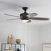 Kichler - 330163SNB - 52``Ceiling Fan - Renew Designer - Satin Natural Bronze