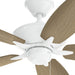 Kichler - 330165MWH - 52``Ceiling Fan - Renew Patio - Matte White