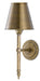 Currey and Company - 5000-0174 - One Light Wall Sconce - Bunny Williams - Light Moroccan Antique Brass