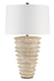 Currey and Company - 6000-0686 - One Light Table Lamp - White Moss