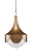 Currey and Company - 9000-0773 - LED Pendant - Antique Brass