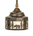 Meyda Tiffany - 241269 - One Light Pendant - Wildlife At Dusk - Antique Copper