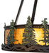 Meyda Tiffany - 242026 - Four Light Semi-Flushmount - Tall Pines