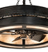 Meyda Tiffany - 243673 - Eight Light Chandel-Air - Golden Forge
