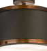 Meyda Tiffany - 246740 - Four Light Semi-Flushmount - Cilindro