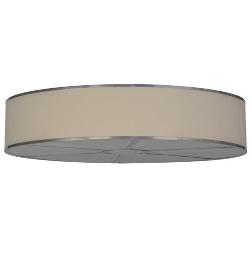 Meyda Tiffany - 246777 - Eight Light Flushmount - Cilindro - Nickel