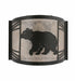 Meyda Tiffany - 247078 - One Light Wall Sconce - Happy Bear On The Loose