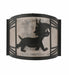 Meyda Tiffany - 247183 - One Light Wall Sconce - Lynx On The Loose