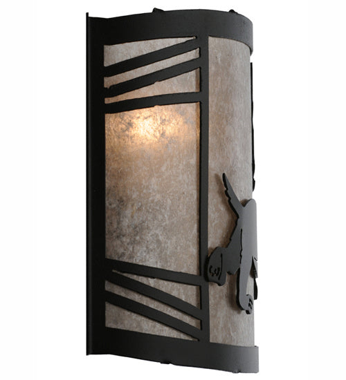 Meyda Tiffany - 247183 - One Light Wall Sconce - Lynx On The Loose