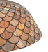 Meyda Tiffany - 73157 - Nine Light Pendant - Tiffany Fishscale - Mahogany Bronze