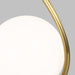 Generation Lighting - AEP1001BBS - One Light Pendant - Galassia - Burnished Brass