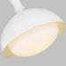 Generation Lighting - AEP1021BBSMWT - One Light Pendant - Lucerne - Burnished Brass