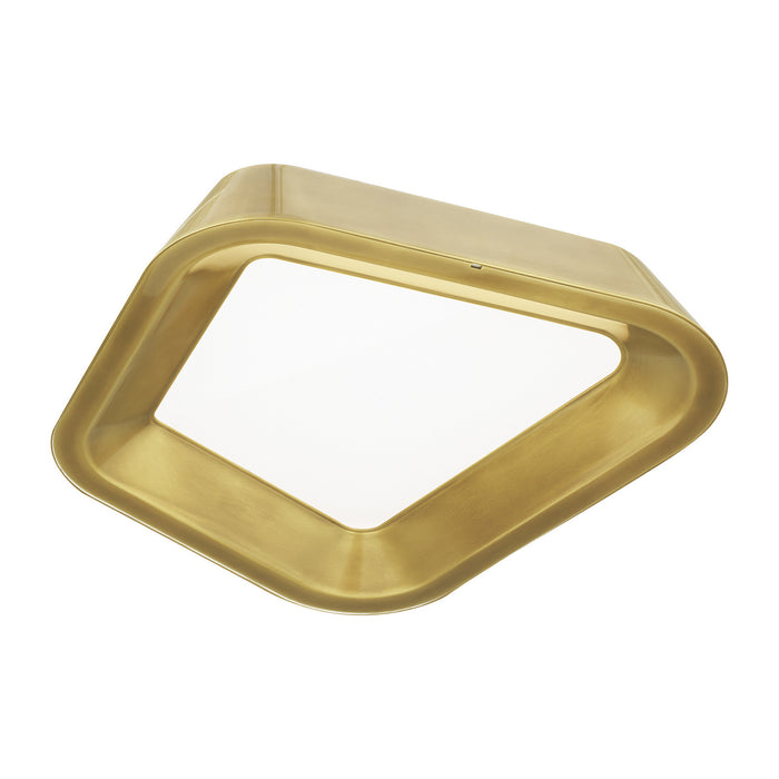 Tech Lighting - 700FMRHNSBR-LED930 - LED Flush Mount - Rhonan - Plated Brass