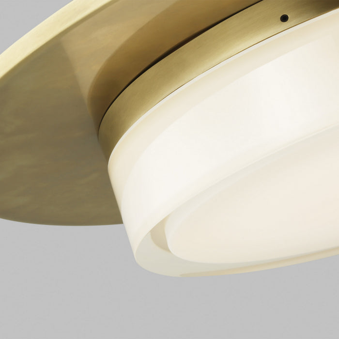 Tech Lighting - 700FMSEN17NB-LED927 - LED Flush Mount - Sen - Natural Brass